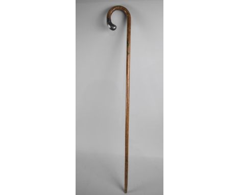 A Silver Mounted Walking Stick 