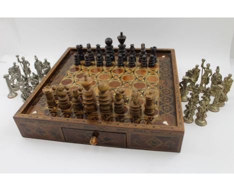 Royal Selangor Classic Star Wars Pewter & Glass Chess Set - M