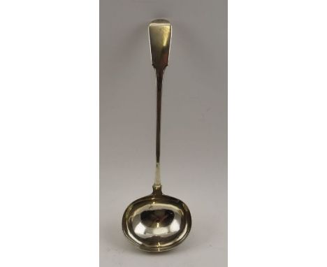 A George III silver gravy ladle, London 1813, 165g