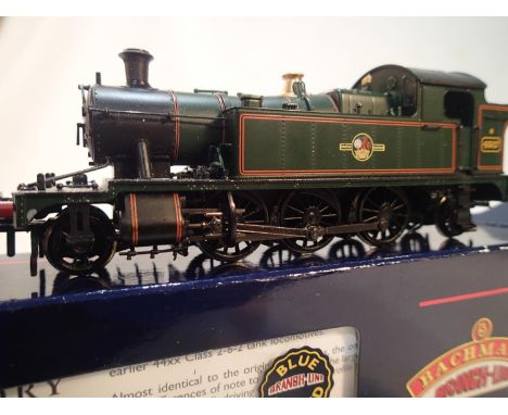 Bachmann 32-125 DC, class 45XX, Prairie tank, 4507, green, late crest, D.C.C fitted, excellent condition, box with wear. UK P