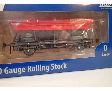 Dapol O gauge HEA Hopper, BR rail freight red/grey, No. 360050, near mint, storage wear to box. UK P&amp;P Group 1 (£16+VAT f