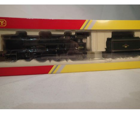 Hornby R3154, Patriot class, 45539, E.C Trench, green, late crest, near mint condition, storage wear to box. UK P&amp;P Group