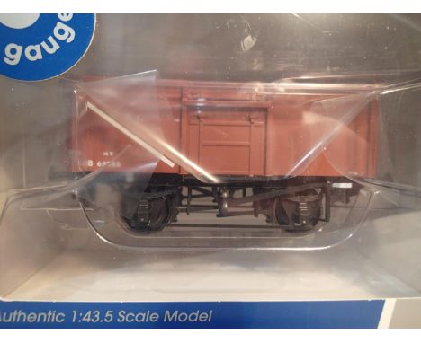 O gauge Dapol 7F-030-012 16T steel mineral wagon, Bauxite, B68948, near mint, boxed. UK P&amp;P Group 1 (£16+VAT for the firs