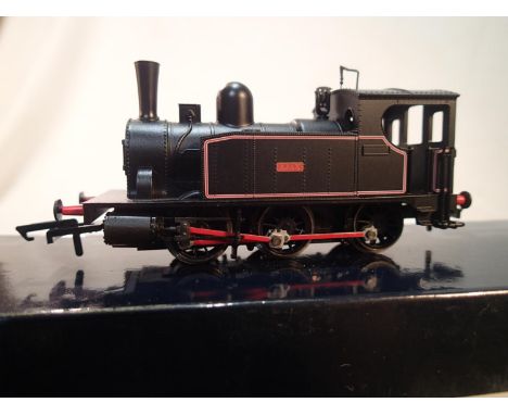 Electrotren OO scale, GV 2018, black, 0.6.0 tank, Ajax, 38, near mint, storage wear to box. UK P&amp;P Group 1 (£16+VAT for t