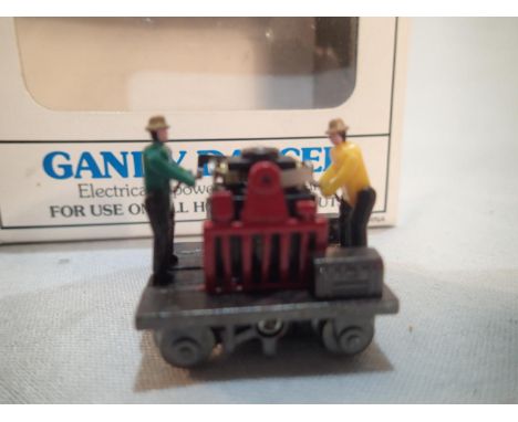 Bachmann HO scale, Gandy Dancer, near mint condition, storage wear to box. UK P&amp;P Group 1 (£16+VAT for the first lot and 