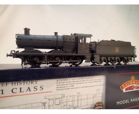 Bachmann 32-305, Collett Goods, 2217, black, early crest, weathered, excellent condition, box with wear. UK P&amp;P Group 1 (