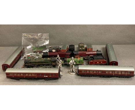 A selection of trains and rolling stock to include Mainline engine 6127 and a Hornby R 357 -00