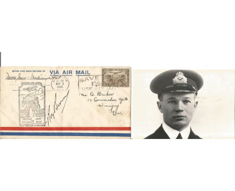 RARE WW1 Canada Captain Arthur Roy Brown DSC &amp; Bar (23 December 1893 9 March 1944) was a Canadian flying ace of the First