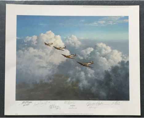 Gerald Coulson Quartet unusually signed by 6 RAF Battle of Britain Aircrew. When originally published Quartet was only signed