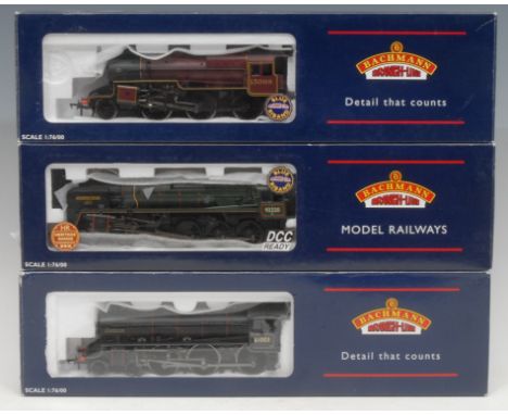 Bachmann Branch-Line Model Railways - 32-850 9F 2-10-0 Standard 92220 Evening Star BR Green L/C BR1G Tender locomotive, 00 ga