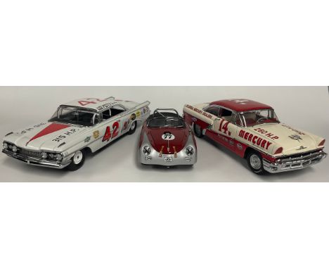 Model Cars - Schuco, Porsche 356 A Speedster, 1:18 scale, unboxed; Sun Star, Oldsmobile 88, 1:18 scale, unboxed; Sun Star, Me