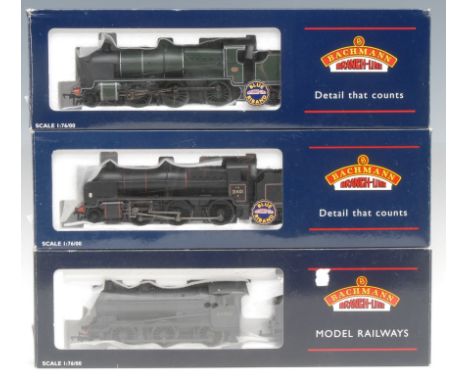 Bachmann Branch-Line Model Railways - 32-162 N Class 31401 BR Black L/Crest locomotive with Slope Sided Tender, 00 gauge, box