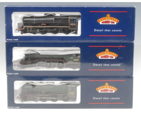 Bachmann Branch-Line Model Railways - 31-203 Rebuilt Patriot 45528 'R.E.M.E' BR Green E/Emblem locomotive, 00 gauge, boxed; 3