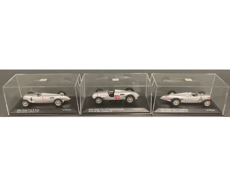 Mini Champs - Paul's Model Art, Auto Union Typ A Langheck August Momberger - VIII ADAC Eifelrennen 1934, 1 of 200 pcs, 1/43 s