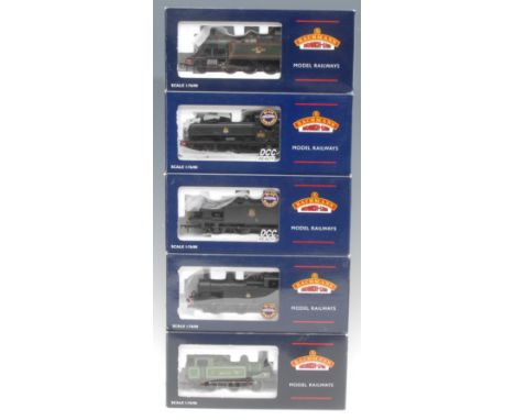 Bachmann Branch-Line Model Railways - 32-125A 45XX Tank 4569 BR Lined Green L/Crest locomotive, 00 gauge, boxed; 32-205 8750 