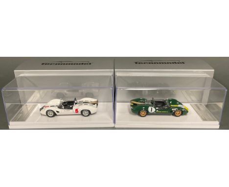 Technomodel Mythos - TM43-16D Lotus 40 1965 Riverside GP, limited edition 94/130, 1/43 scale, perspex display case, cardboard
