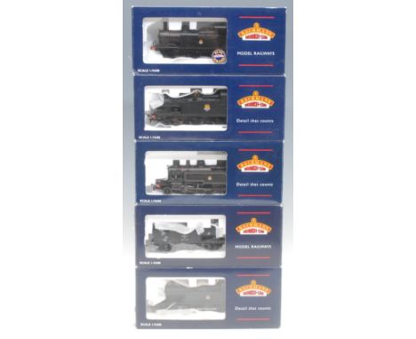 Bachmann Branch-Line Model Railways - 31-451D Ivatt Tank 41243 BR Lined Black E/Crest locomotive, 00 gauge, boxed; 32-079 Cla