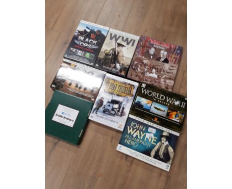 7 DVDS BOX SETS INCLUDES THE FIRST MODERN WAR BLACK OPS SPECIAL FORCES ETC