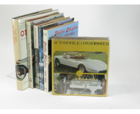 Automobile Connoisseur - Mille Miglia Larger format hardback volumes in excellent dust jackets, comprising: Automobile Connoi