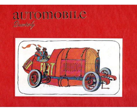 Automobile Quarterly A complete run in excellent, clean condition from Volume 1, No 1, Spring 1962 to Volume 39, No 4, Decemb