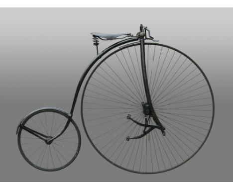 An c1883 Ellis &amp; Co. 'Facile' Safety Bicycle Numbered K35 on the central handlebar knuckle, this bicycle was originally i