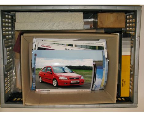 Property from the Estate of the Late G. N. (Nick) Georgano.A box of interesting material to include: a large collection of mo