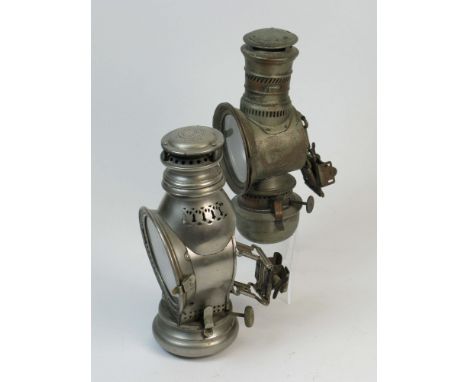 The 'Welt Lanterne'  (World Lamp) A kerosene-burning lamp manufactured in Germany between 1897 and 1914, this example probabl