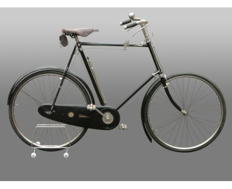 A 1904 Sunbeam 'The Golden' Gentleman's Roadster An imposing bicycle with a black-enamelled 27-inch frame numbered 69227, and