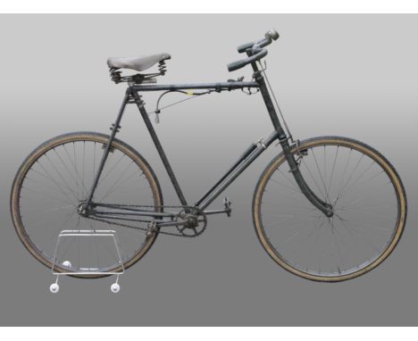 A c1898 Humber Gentleman's Bicycle Comprising several interesting features, the 26-inch frame, numbered 507565, appears sound