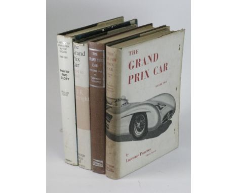 The Grand Prix Car, by Laurence Pomeroy A good set of the Revised hardback edition, Volume One, January 1954 &amp; Volume Two