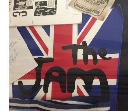 An original large fishtail Parker patch - The Jam, Union Jack.