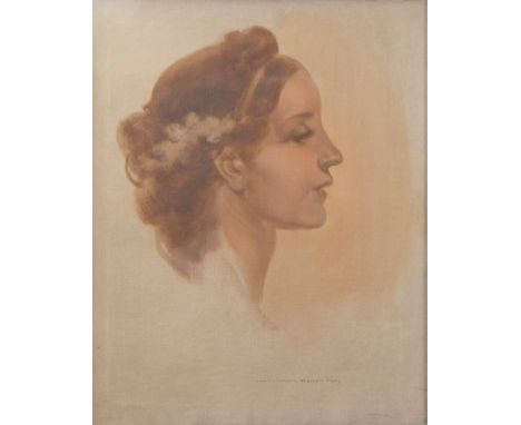 Karel VAN BELLE (1884-1959)Oil on canvas Lady's portrait, signed and dated 1909.Olie op doek Damesportret, getekend en gedate