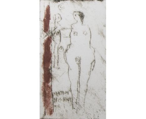 Anton HEIJBOER (1924-2005)No title.Etching, signed.Zonder titel.Ets, getekend.67 x 47 cm Benefietveiling ten voordele van het