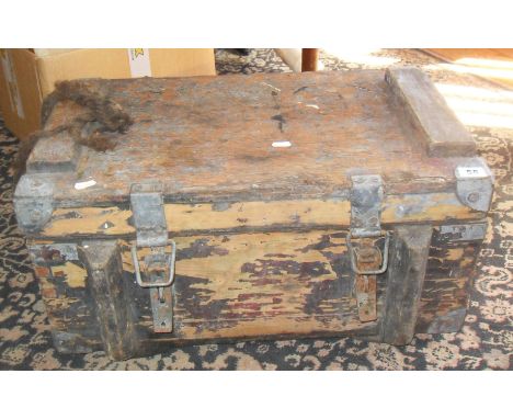 WW1 German Army wooden ammunition box