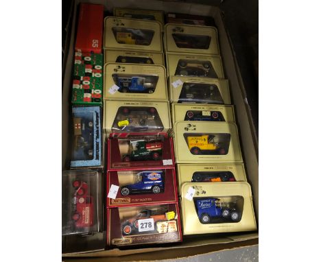 TWENTY BOXED MATCHBOX DIE CAST ADVERTISING VANS