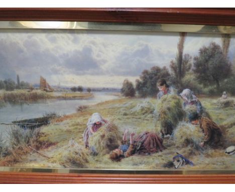 A COLLECTION OF MODERN FRAMED AND GLAZED PRINTS TO INCLUDE EQUESTRIAN AND FELINE EXAMPLES