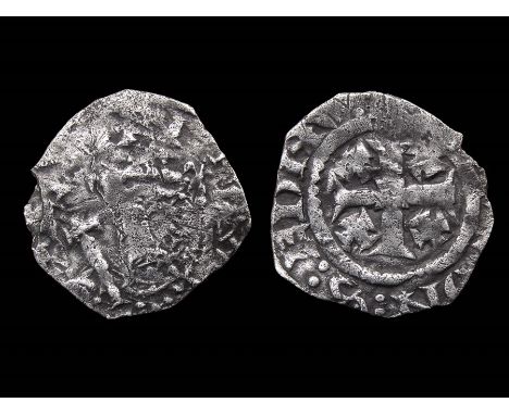 Henry II Tealby Penny. Tealby Coinage, 1158-1180. Silver, 1.16g. 19.95 mm. Crowned facing bust with sceptre, +[HE]NRI REX. R.