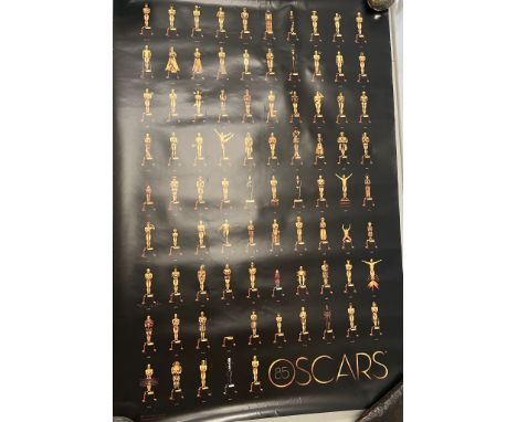 An 85th Academy Awards poster designed by Olly Moss, the artwork features characters of the winning films from the past 85 ye