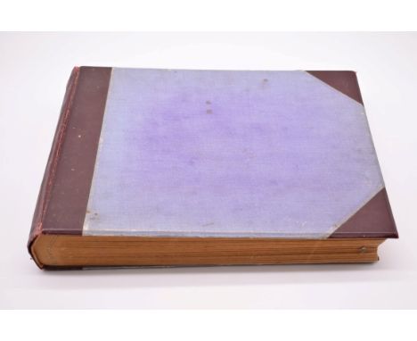 PHOTOGRAPH ALBUM: NORTH AFRICA:&nbsp;large 19thc album containing approx 55 albumen print photographs, North African views in