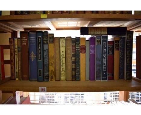 FOLIO SOCIETY:&nbsp;collection of 23 vols, 18 of them retaining slipcases. (One shelf) 