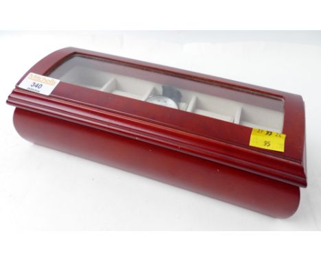 Mele & Co watch case and Rotary wristwatch