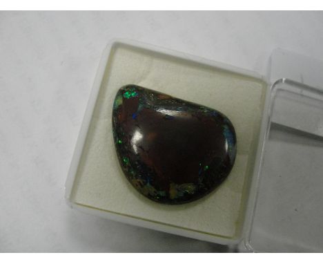 An Australian Coonawara black opal