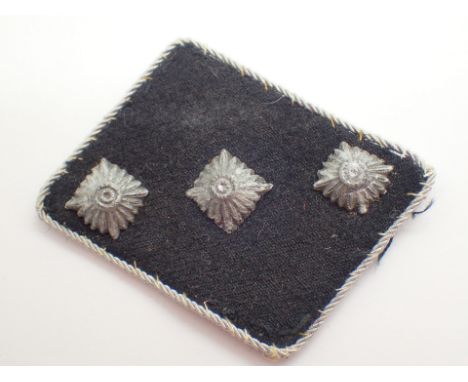 WWII German collar patch Zugfuhrer