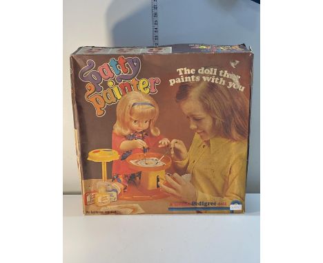A vintage Patty Painter doll set (unchecked), shipping unavailable