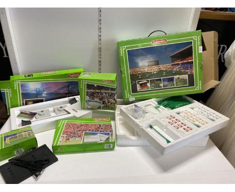 A selection of Subbuteo accessories