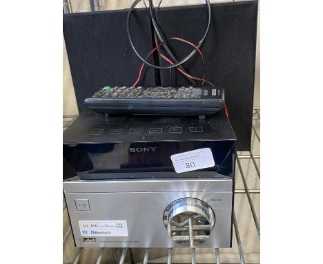 A Sony home audio system CMT-SBT20B, shipping unavailable