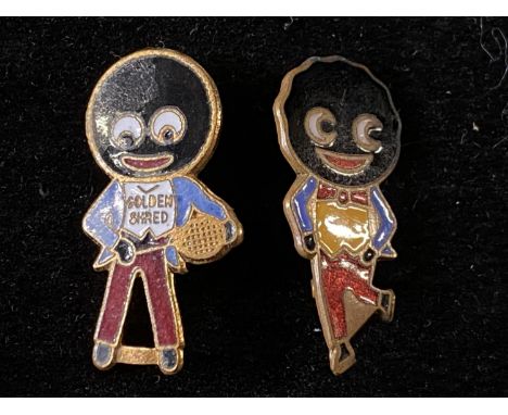 Two vintage Robertson's pin badges Notice from the the-saleroom.com: These items are listed on the basis they are illustrativ