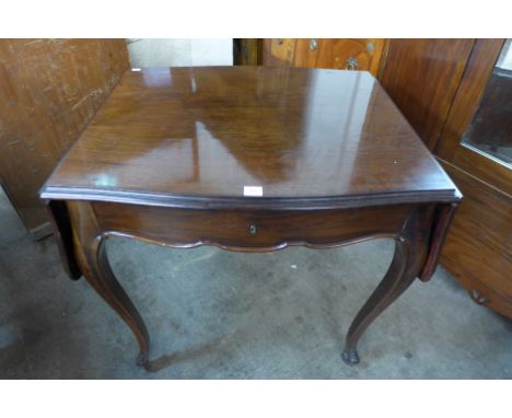 A 19th Century French rosewood sofa table