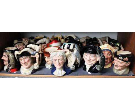 Twenty One Models Including, Captain Hook, Dick Whittington, Santa Claus, Alfred Hitchcock, Napoleon, The Wizzard, Thomas Jef