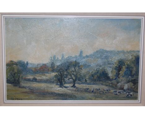 Assorted pictures and prints to include; amateur watercolour, Stephen Walker still life oil etc